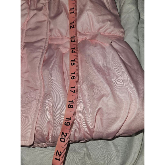 Rothschild Puffer Bunting Snowsuit Size 0-6 Months Pink Ice New - Picture 9 of 11
